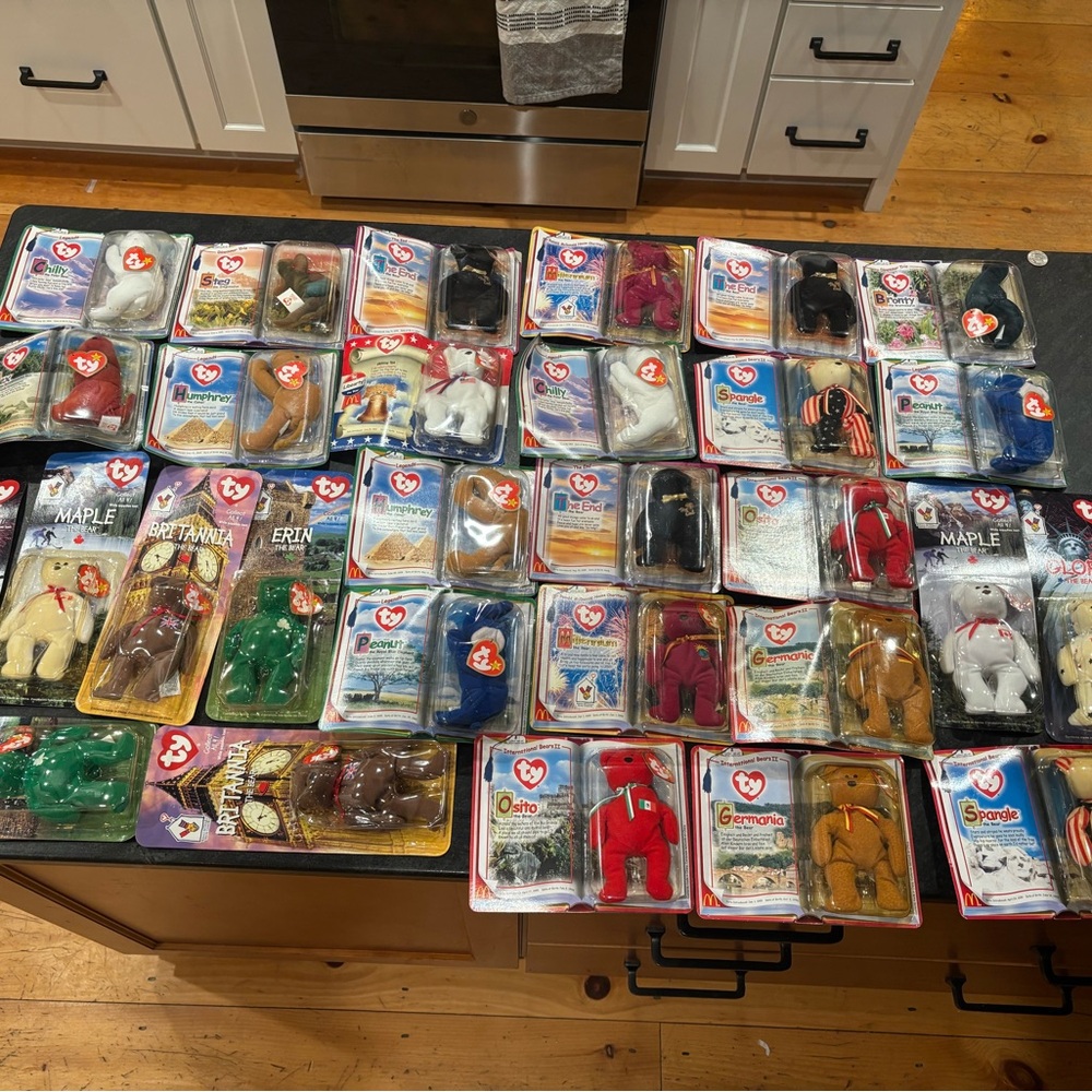 Beanie Babies Collection with Assorted Colors